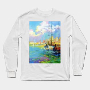 Rainbow morning Long Sleeve T-Shirt